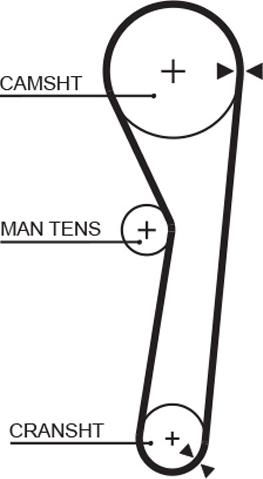 GATES 5316 - Curea de distributie aaoparts.ro
