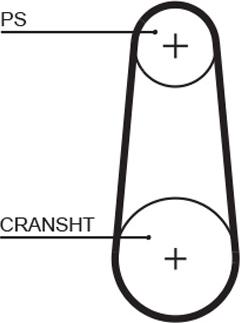 GATES 5383XS - Curea de distributie aaoparts.ro