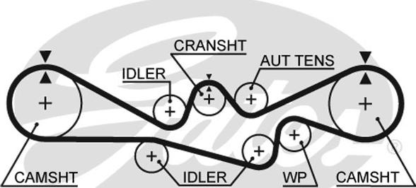 Gates 5537XS - Curea de distributie aaoparts.ro