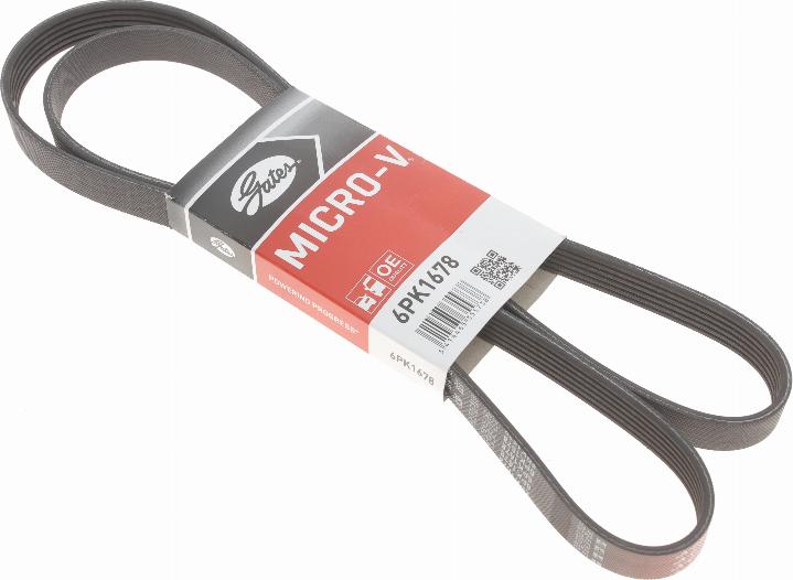 Gates 6PK1678 - Curea transmisie cu caneluri aaoparts.ro