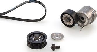 GATES K016PK1345XS - Set curea transmisie cu caneluri aaoparts.ro