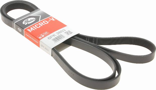 GATES 6PK2603 - Curea transmisie cu caneluri aaoparts.ro