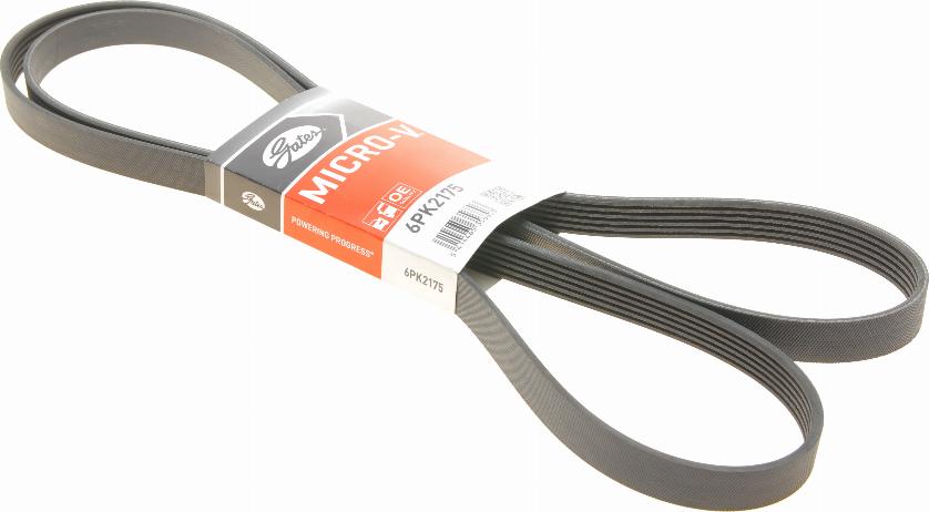 Gates 6PK2175 - Curea transmisie cu caneluri aaoparts.ro