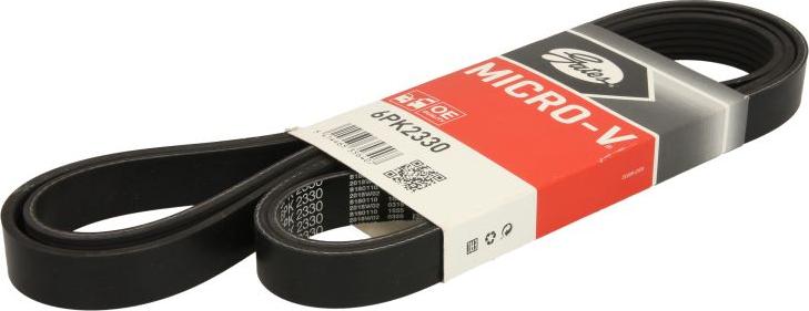 GATES 6PK2330 - Curea transmisie cu caneluri aaoparts.ro