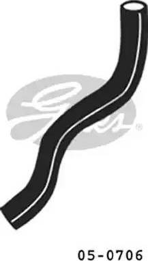 GATES 05-0706 - Furtun radiator aaoparts.ro