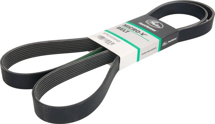 GATES 8PK2035HD - Curea transmisie cu caneluri aaoparts.ro