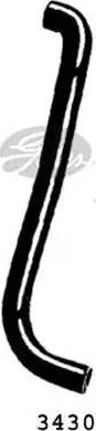 GATES 3430 - Furtun radiator aaoparts.ro