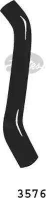 GATES 3576 - Furtun radiator aaoparts.ro