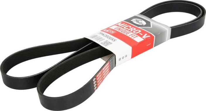 GATES 7PK2020XS - Curea transmisie cu caneluri aaoparts.ro