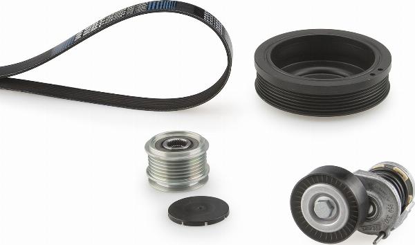 GATES K096PK1070 - Set curea transmisie cu caneluri aaoparts.ro