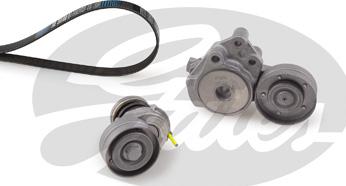 GATES K096PK1700 - Set curea transmisie cu caneluri aaoparts.ro