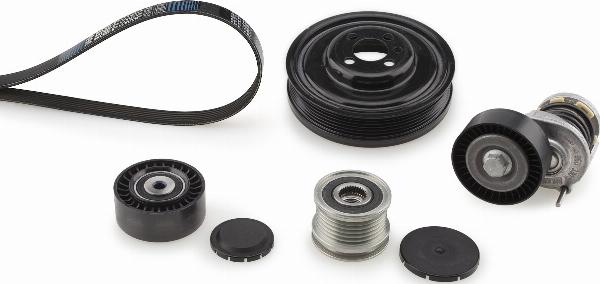 GATES K046PK1263 - Set curea transmisie cu caneluri aaoparts.ro