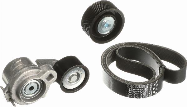 GATES K0410PK1570HD - Set curea transmisie cu caneluri aaoparts.ro