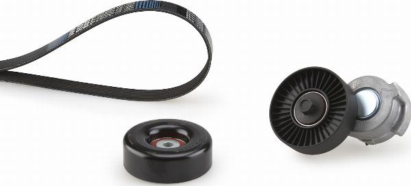 GATES K056PK2460 - Set curea transmisie cu caneluri aaoparts.ro