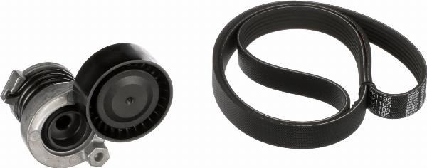 GATES K066PK1195 - Set curea transmisie cu caneluri aaoparts.ro