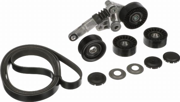 GATES K066PK2500 - Set curea transmisie cu caneluri aaoparts.ro