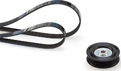 GATES K014PK765 - Set curea transmisie cu caneluri aaoparts.ro