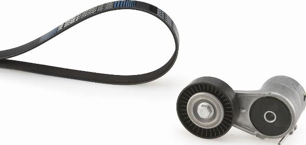 GATES K015PK940 - Set curea transmisie cu caneluri aaoparts.ro