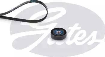 GATES K015PK923 - Set curea transmisie cu caneluri aaoparts.ro