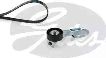 GATES K015PK675 - Set curea transmisie cu caneluri aaoparts.ro