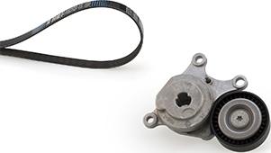 GATES K015PK1510 - Set curea transmisie cu caneluri aaoparts.ro