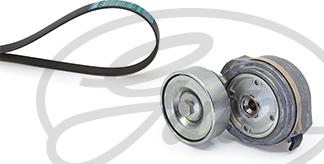 GATES K015PK1525HD - Set curea transmisie cu caneluri aaoparts.ro