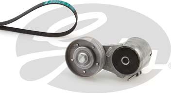 GATES K015PK1240HD - Set curea transmisie cu caneluri aaoparts.ro