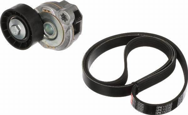 GATES K015PK1123XS - Set curea transmisie cu caneluri aaoparts.ro