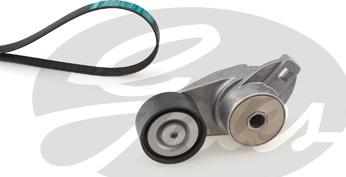 GATES K025PK1240HD - Set curea transmisie cu caneluri aaoparts.ro