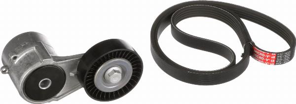 GATES K015PK1210 - Set curea transmisie cu caneluri aaoparts.ro