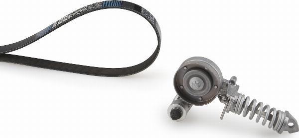 GATES K015PK1230 - Set curea transmisie cu caneluri aaoparts.ro