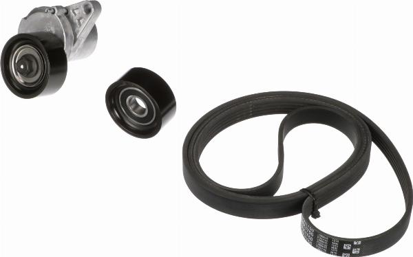 GATES K015PK1750 - Set curea transmisie cu caneluri aaoparts.ro