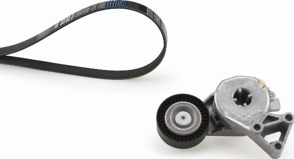 GATES K046DPK1195 - Set curea transmisie cu caneluri aaoparts.ro