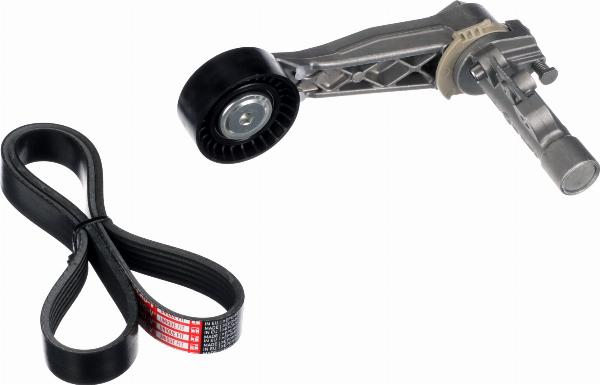 GATES K016PK903XS - Set curea transmisie cu caneluri aaoparts.ro