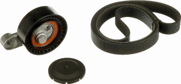 GATES K016PK989SF - Set curea transmisie cu caneluri aaoparts.ro