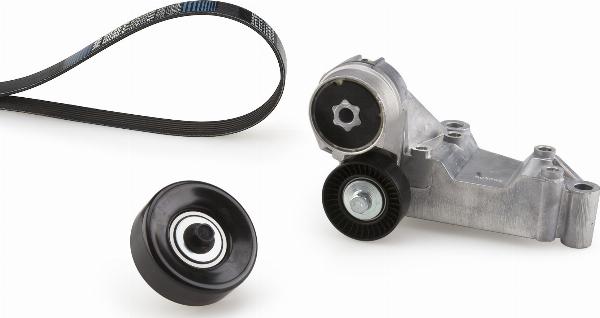 GATES K016PK1413 - Set curea transmisie cu caneluri aaoparts.ro