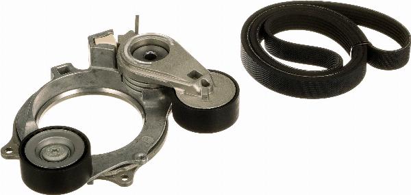 GATES K016PK1033EST - Set curea transmisie cu caneluri aaoparts.ro