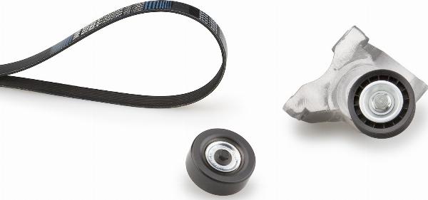 GATES K016PK1893 - Set curea transmisie cu caneluri aaoparts.ro