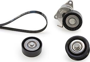 GATES K016PK1853XS - Set curea transmisie cu caneluri aaoparts.ro