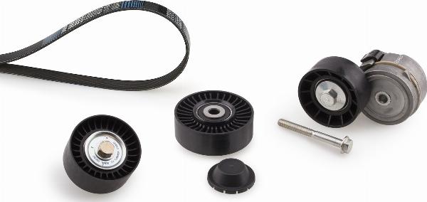 GATES K016PK1255 - Set curea transmisie cu caneluri aaoparts.ro
