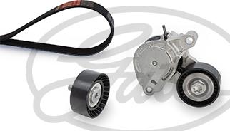 GATES K016PK1715 - Set curea transmisie cu caneluri aaoparts.ro