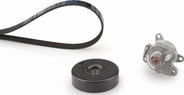 GATES K016PK2053 - Set curea transmisie cu caneluri aaoparts.ro