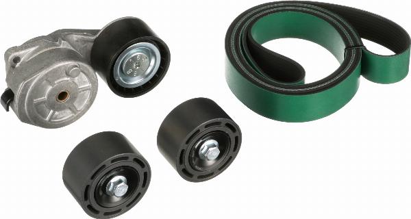 GATES K0110PK2495HD - Set curea transmisie cu caneluri aaoparts.ro