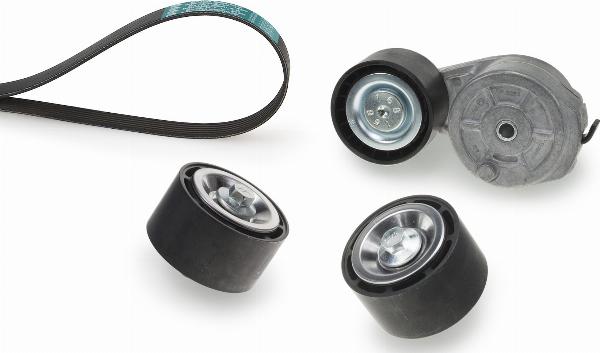 GATES K0110PK2473HD - Set curea transmisie cu caneluri aaoparts.ro