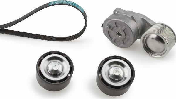 GATES K0110PK2220HD - Set curea transmisie cu caneluri aaoparts.ro