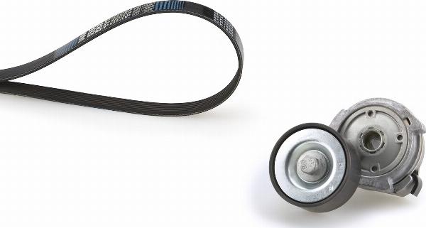 GATES K018PK1420HD - Set curea transmisie cu caneluri aaoparts.ro