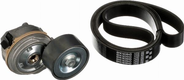 GATES K018PK1635HD - Set curea transmisie cu caneluri aaoparts.ro