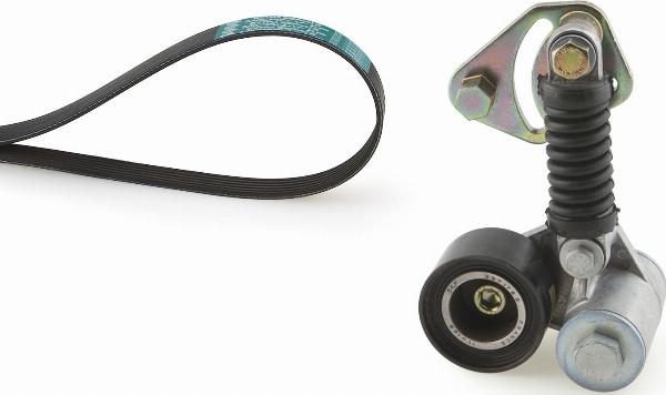 GATES K018PK1375HD - Set curea transmisie cu caneluri aaoparts.ro