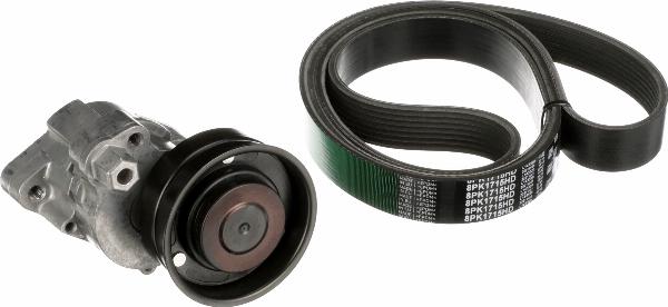 GATES K018PK1715HD - Set curea transmisie cu caneluri aaoparts.ro