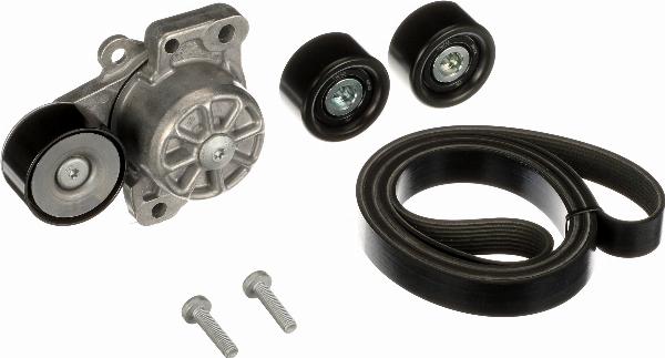 GATES K018PK2553HD - Set curea transmisie cu caneluri aaoparts.ro